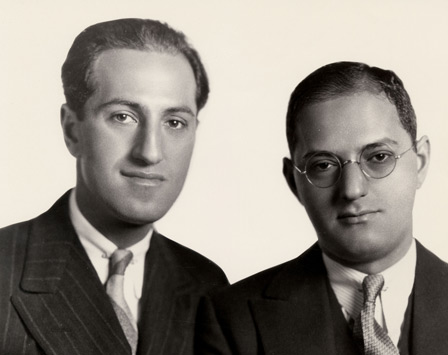 George and Ira Gershwin studio shot