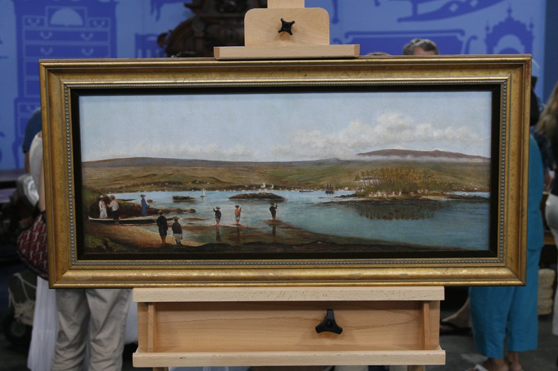 1888 Joseph Nawahi Painting Antiques Roadshow PBS