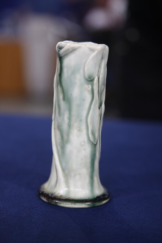 Louis Comfort Tiffany Pottery Favrile Vase, ca. 1905 Antiques