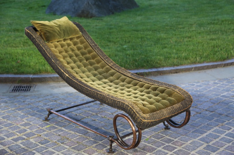 Comfort Furniture Co. Chaise Longue, ca. 1900 Antiques Roadshow PBS