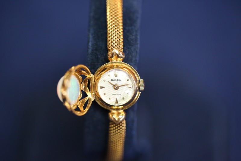 Rolex Opal Braceletwatch, ca. 1950 Antiques Roadshow PBS