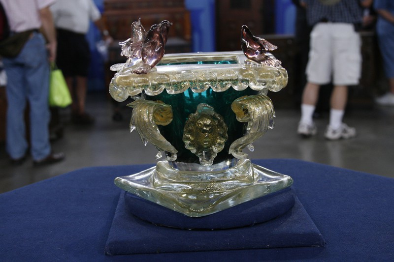 Glass Vase, ca. 1935 Antiques Roadshow PBS