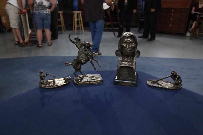Fake Remington & Russell Bronzes Antiques Roadshow PBS