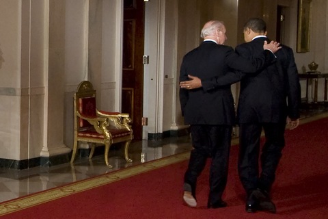 Vice President Joe Biden and President Barack Obama