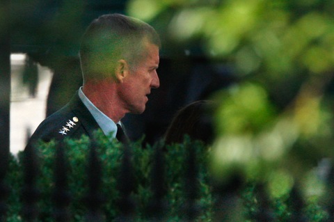 Gen. Stanley McChrystal arrives Wednesday at the White House for a meeting with President Barack Obama. Photo by Alex Wong/Getty Images
