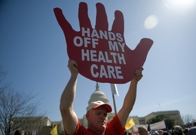 Health care protest