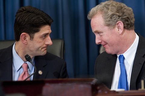 Reps. Paul Ryan, R-Wis., and Chris Van Hollen, D-Md.