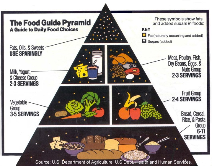 Plate Pushing Vegetables, Fruit Ousts Food Pyramid PBS NewsHour