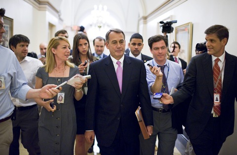 House Speaker John Boehner; photo by Tom Williams/Roll Call