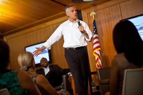 Jon Huntsman; photo by Richard Ellis/Getty Images