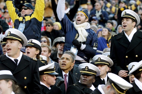 President Obama; photo by Rob Carr/Getty Images