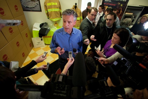 Jon Huntsman; photo by Matthew Cavanaugh/Getty Images