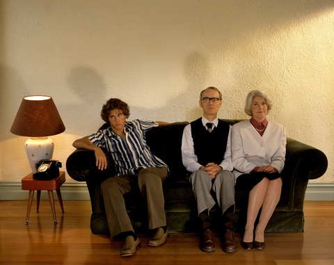 A family on the sofa