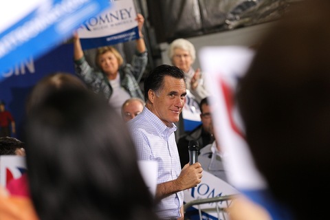 Mitt Romney; photo by Justin Sullivan/Getty Images