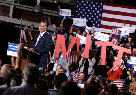 Mitt Romney; photo by Chip Somodevilla/Getty Images