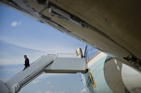 President Obama; photo by Brendan Smialowski/AFP/Getty Images