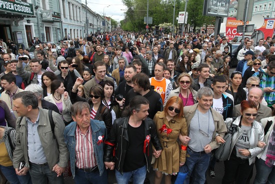 Moscow protests; photo by Sasha Mordovets/Getty Images