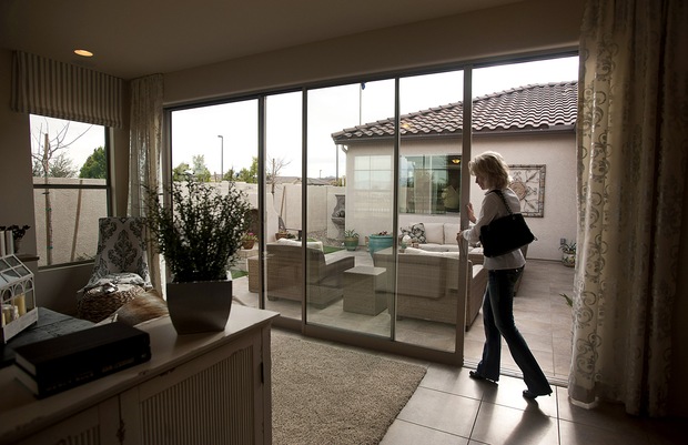 Model home in Phoenix metropolitan area.