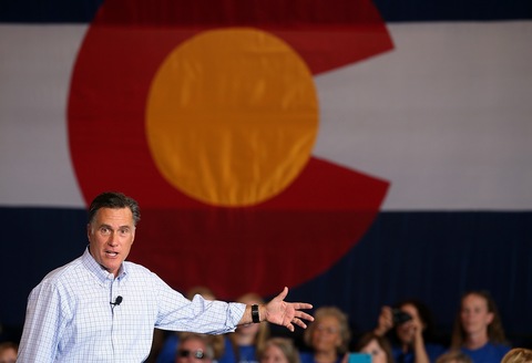 Mitt Romney; photo by Justin Sullivan/Getty Images