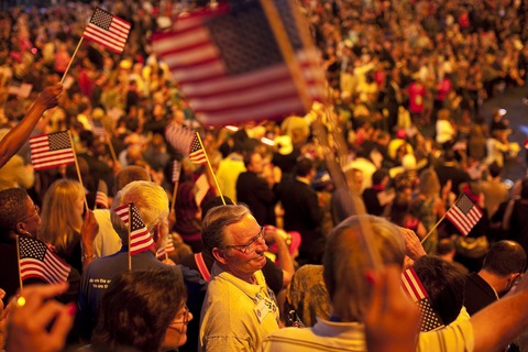 Enthusiasm at DNC