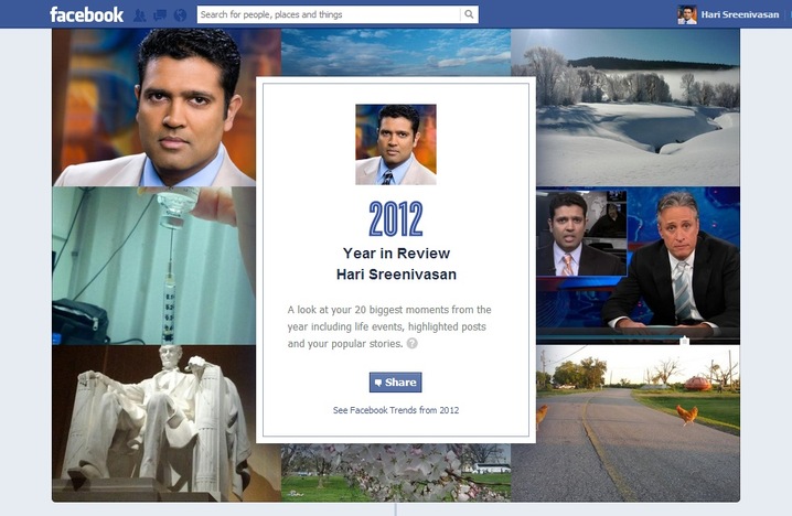Facebook Year In Review