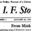 Celebrating I.F. Stone