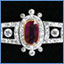 1895 Ruby and Diamond Bracelet