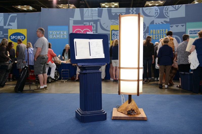 1974 Nakashima "Kent Hall" Floor Lamp Antiques Roadshow PBS