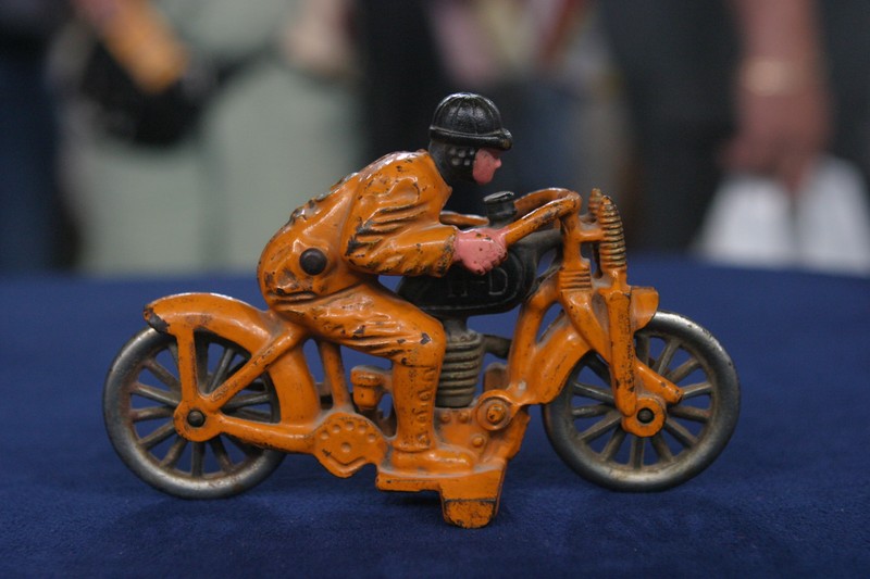 Hubley HarleyDavidson Hill Climber Motorcycle, ca. 1930 Antiques