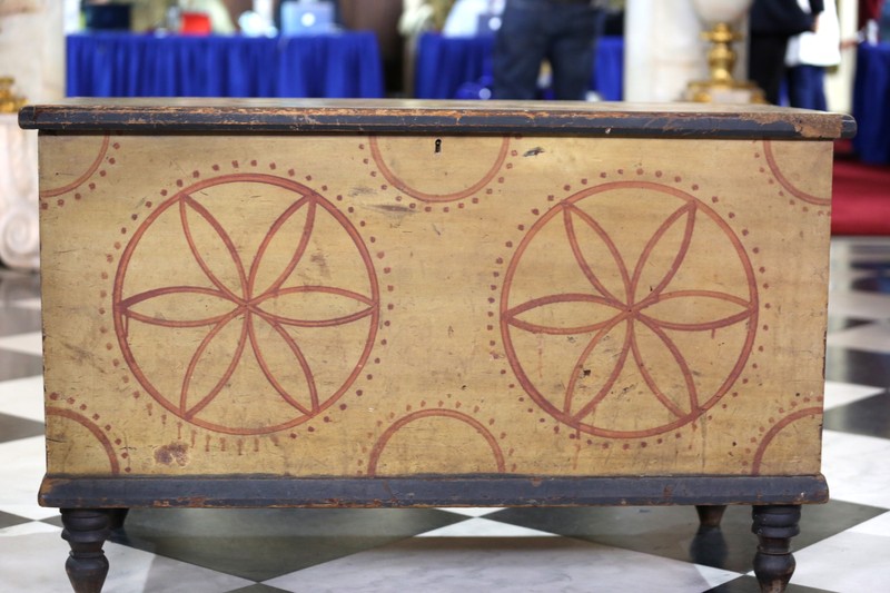 Pennsylvania Dutch Dower Chest, ca. 1830 Antiques Roadshow PBS
