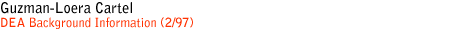 DEA Background Information (2/97)